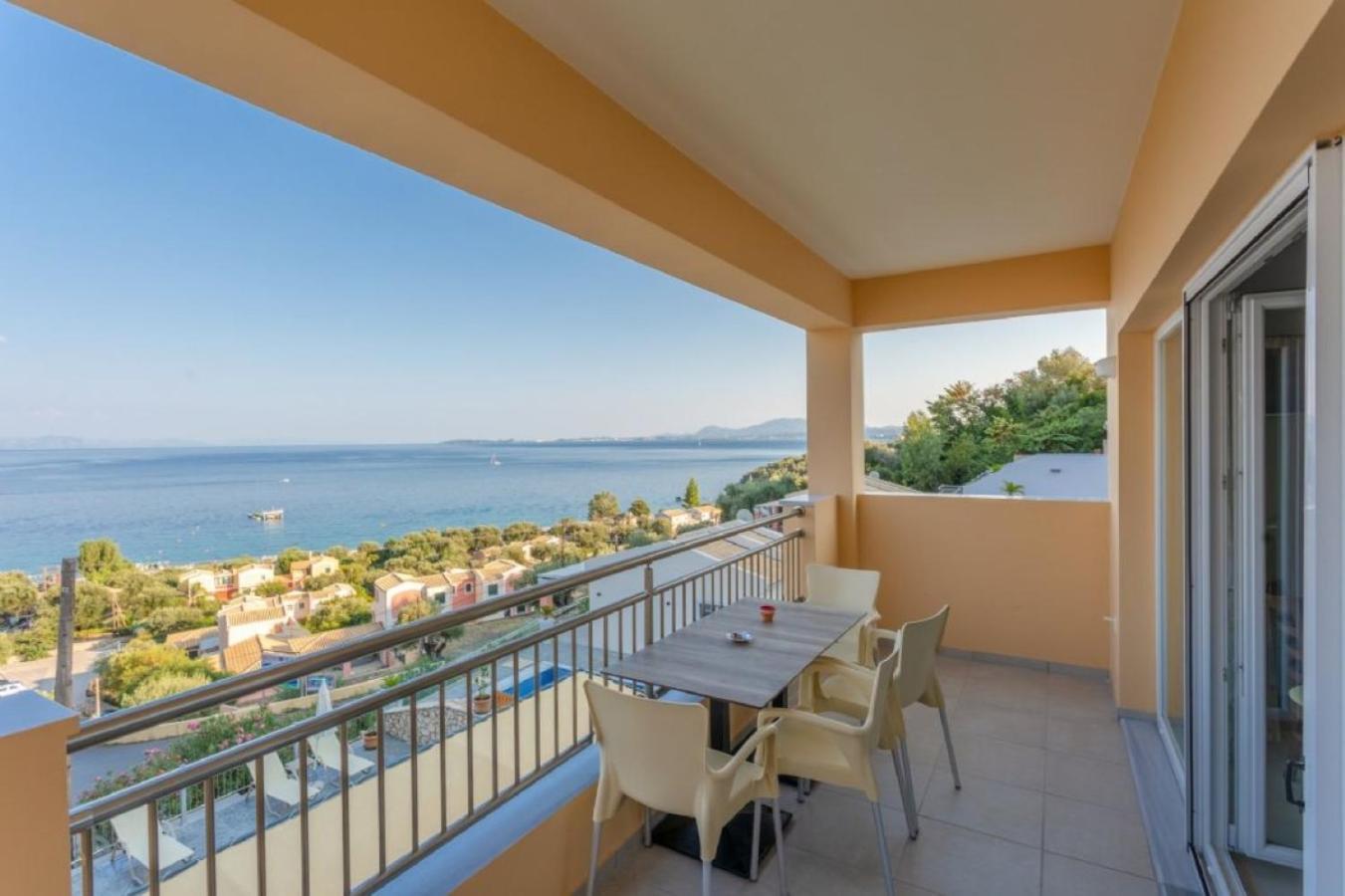 Corfu Sea View Villa - Aurora Барбати Экстерьер фото