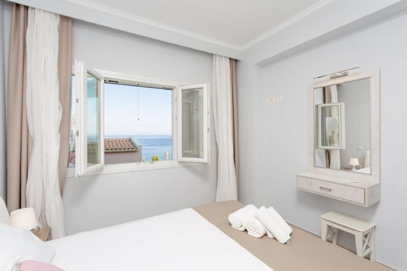 Corfu Sea View Villa - Aurora Барбати Экстерьер фото