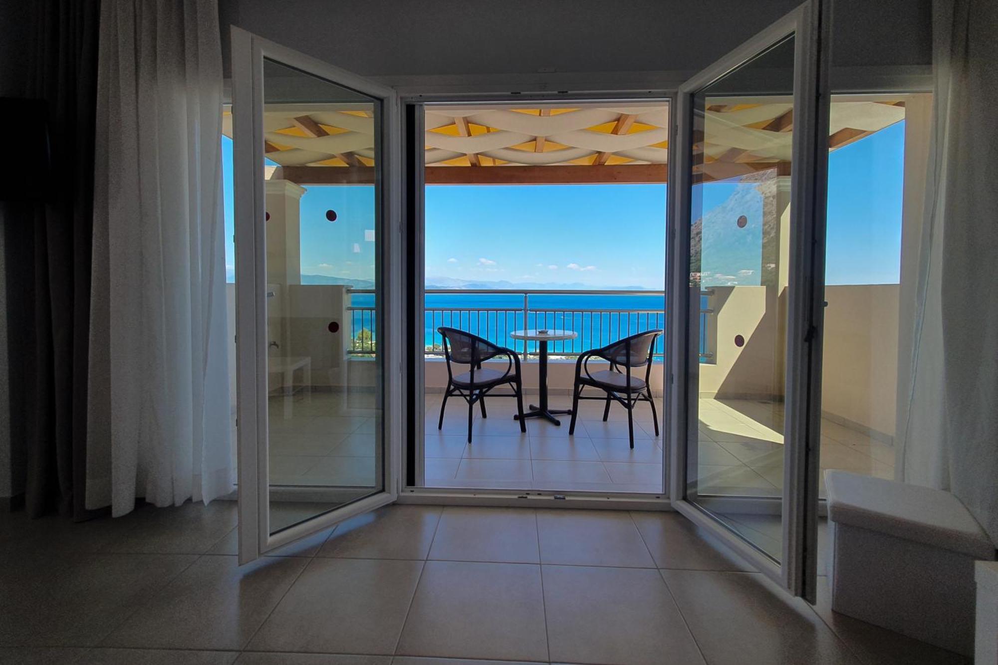 Corfu Sea View Villa - Aurora Барбати Экстерьер фото