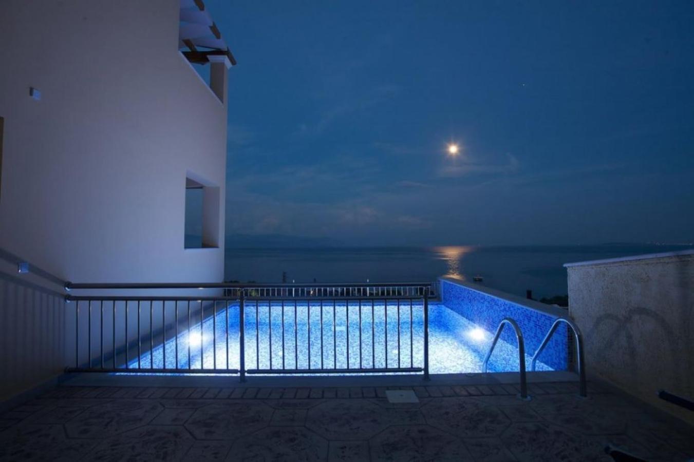 Corfu Sea View Villa - Aurora Барбати Экстерьер фото