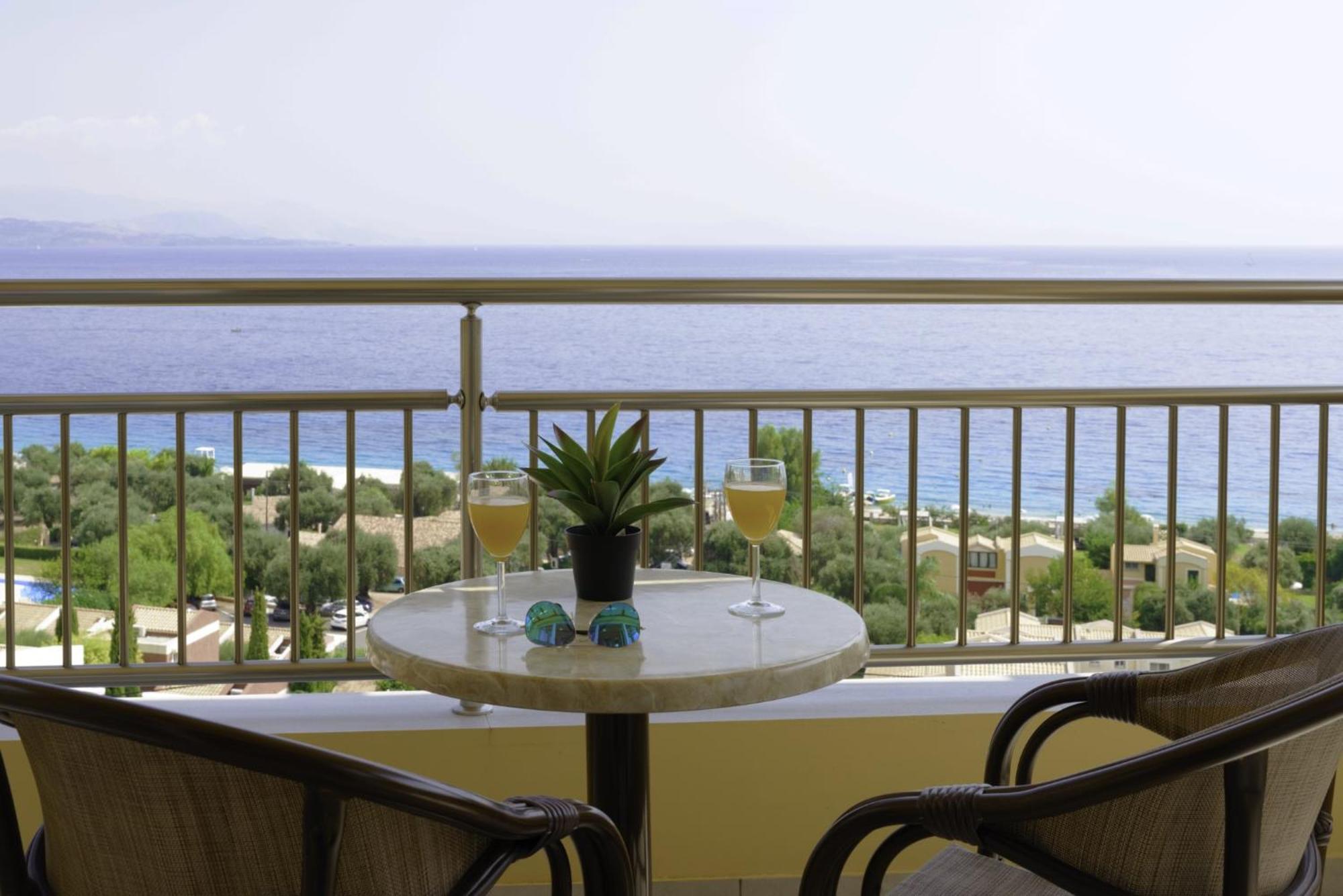 Corfu Sea View Villa - Aurora Барбати Экстерьер фото